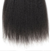 100% Virgin Human Hair Indian Kinky Straight Hair 4 Bundles