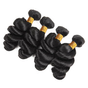 Malaysian Loose Wave 4 Bundles Non Remy Virgin Human Hair