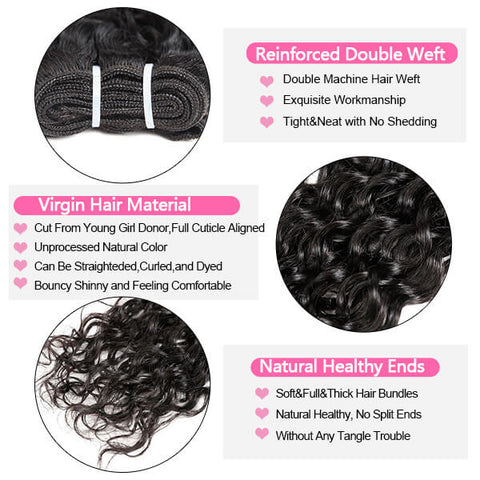 Brazilian Water Wave 4 Bundles