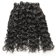 4 Bundles Brazilian Water Wave With Closure