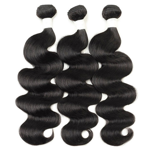 Brazilian Body Wave 3 Bundles With Closure 