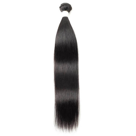 Straight Hair Brazilian Hair Bundle Natural Color 1 Piece Human Hair Extension