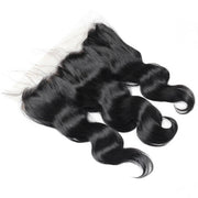 Human Virgin Indian Body Wave Hair 4 Bundles with 13*4 Frontal