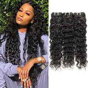 100% Virgin Indian Water Wave Hair 3 Bundles