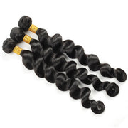 Malaysian Loose Deep Wave 3 Bundles Non Remy Human Hair