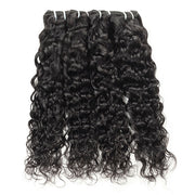 Indian Water Wave 4 Bundles Human Hair Extensions