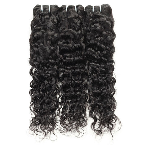 Malaysian Water Wave 3 Bundles Virgin Human Hair