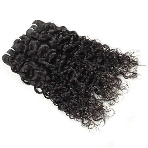 Malaysian Water Wave 3 Bundles Virgin Human Hair